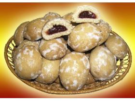 Пряники заварные с начинкой