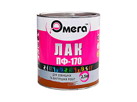 Лаки ТМ Омега
