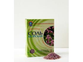 Морская соль для ванн с лечебными травами