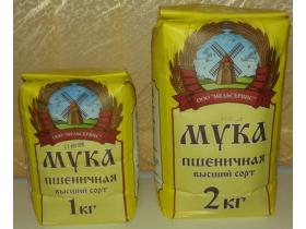 Мука хлебопекарная высший сорт