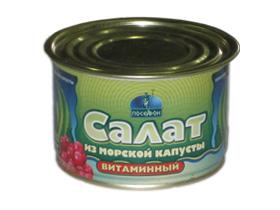 Салаты из морской капусты