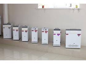 Напольный газовый дымоходный котел от 8 до 100 кВТ