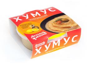 Хумус традиционный в пластиковой упаковке