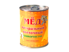 Мед в жестяной банке