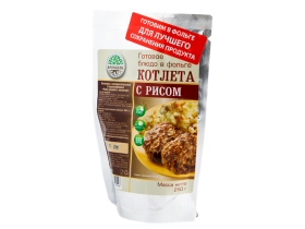 Котлета с рисом