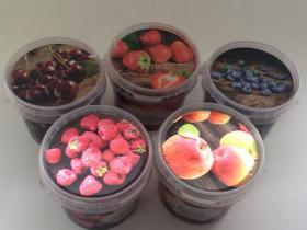 Натуральное варенье с высоким содержанием ягод и фруктов