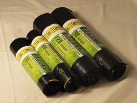 Пакет для мусора с завязками 35,60,120,90 литров