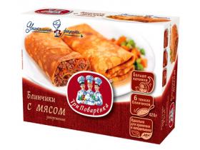 Замороженные блинчики в упаковке «Три поваренка»