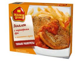 Замороженные готовые блюда в упаковке «МамаДома»