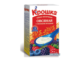 Каша Овсяная с лесными ягодами