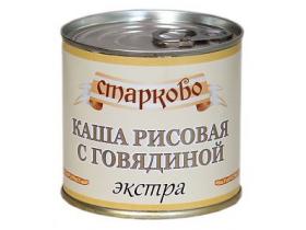 Каша рисовая с говядиной «Старково»