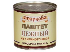 Паштет нежный «Старково» из куриного мяса