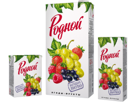 Сокосодержащие напитки ТМ «Родной»