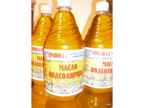 Натуральное (живое) подсолнечное масло