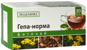 Фиточай ТМ «Эндемикс» «Гепа-норма»