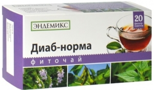 Фиточай ТМ «Эндемикс» «Диаб-норма»