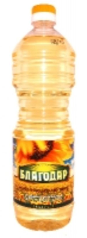 Масло подсолнечное рафинированное Благодар 1л