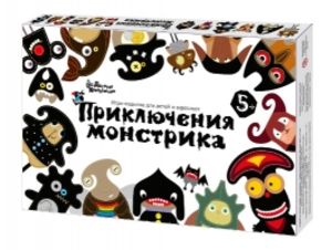 Настольная игра - ходилка «Приключения монстрика»