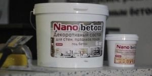 Декоративный состав "НАНОБЕТОН"