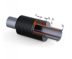 Оребренная труба