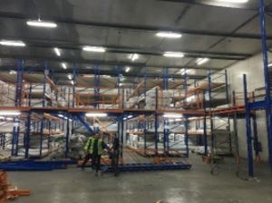 Мезонинные стеллажи