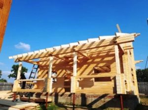 Профилированный брус камерной сушки