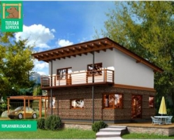 Дом из СИП панелей — ДС6, 150 м2