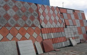 Тротуарная плитка квадратных размеров