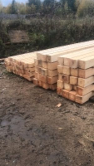 Брус хвоя 100/125/150/200х100/125/150/200х6000 естест.влажности