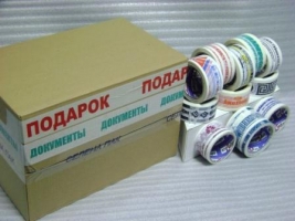 Скотч с логотипом