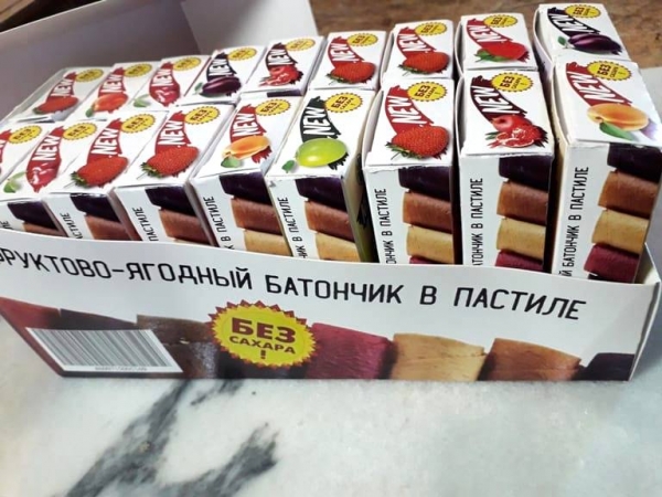 Батончик с пастилой оптом