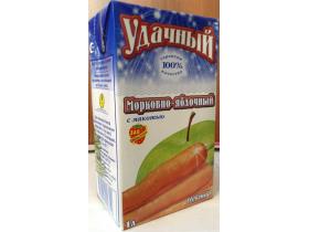 Нектар морковно-яблочный ТМ «Удачный»