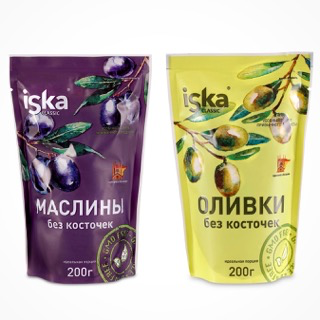 Дой-пак для оливок