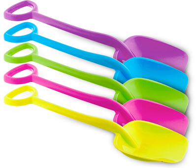 детские пластиковые лопатки