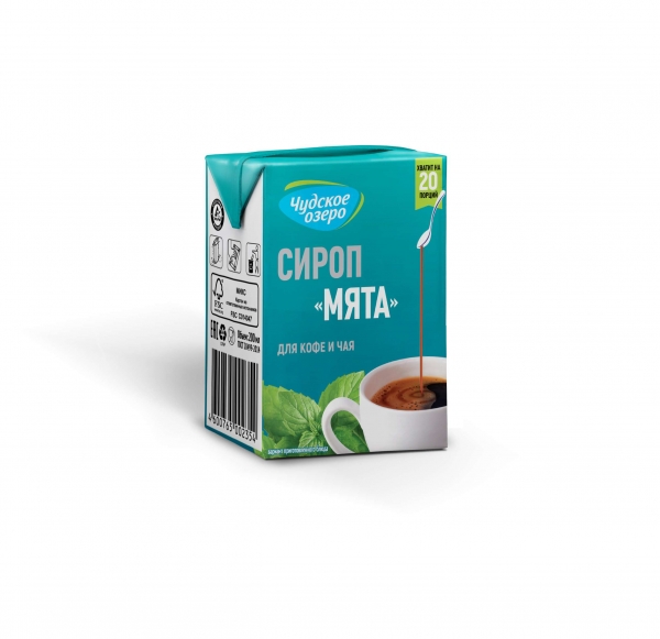 Сироп для кофе и чая “мята”, 200 мл