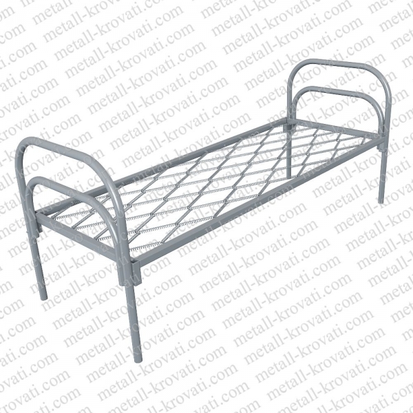 Кровати металлические одноярусные