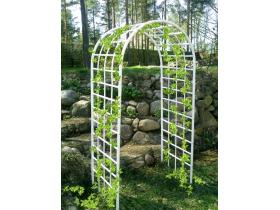 Арка разборная белая «Большая Ладога»