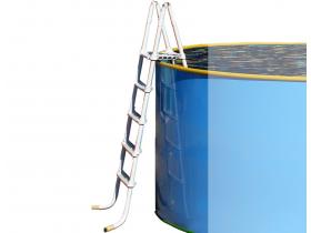 Лестница ГарденПласт высотой 1.25 м с подиумом