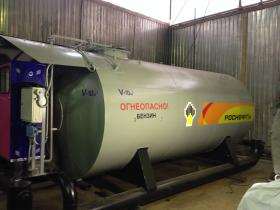 Мини АЗС 10м3 на санях