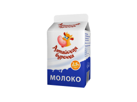 Молоко натуральное в упаковке