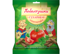 Сухарики с натуральными вкусами