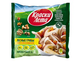 Свежие замороженные грибы