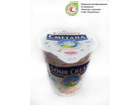 Сметана   массовая доля жира 15%