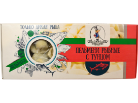 Пельмени рыбные с тунцом  с/м Don Kreveton 0,4 кг