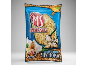 Арахис со вкусом чеснока «MARVELSNACKS» 70 гр/35 шт