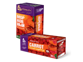Морковный чай TERKIN с малиной