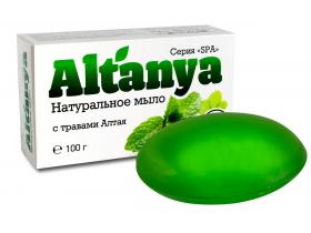 Натуральное мыло с травами Алтая