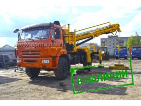 Ямобур Soosan на шасси камаз 43502 (4x4)