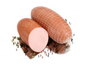 Колбасы в сетке вареные по ГОСТ