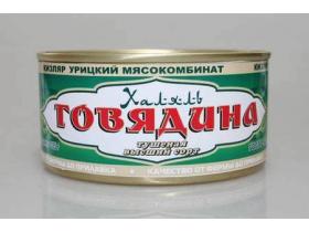 Мясные консервы халяльные